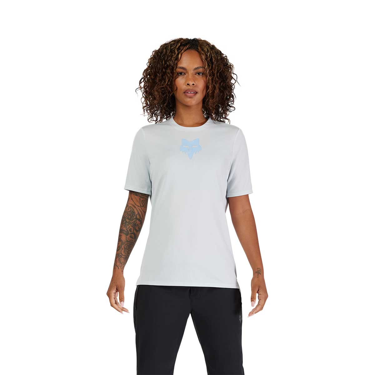 Fox Ranger Fox Head Jersey Women's in Pale Blue